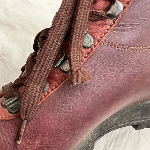 Vintage Vasque boots Sundowner Goretex US womens 8 brown leather lace up hiking - Picture 12 of 15